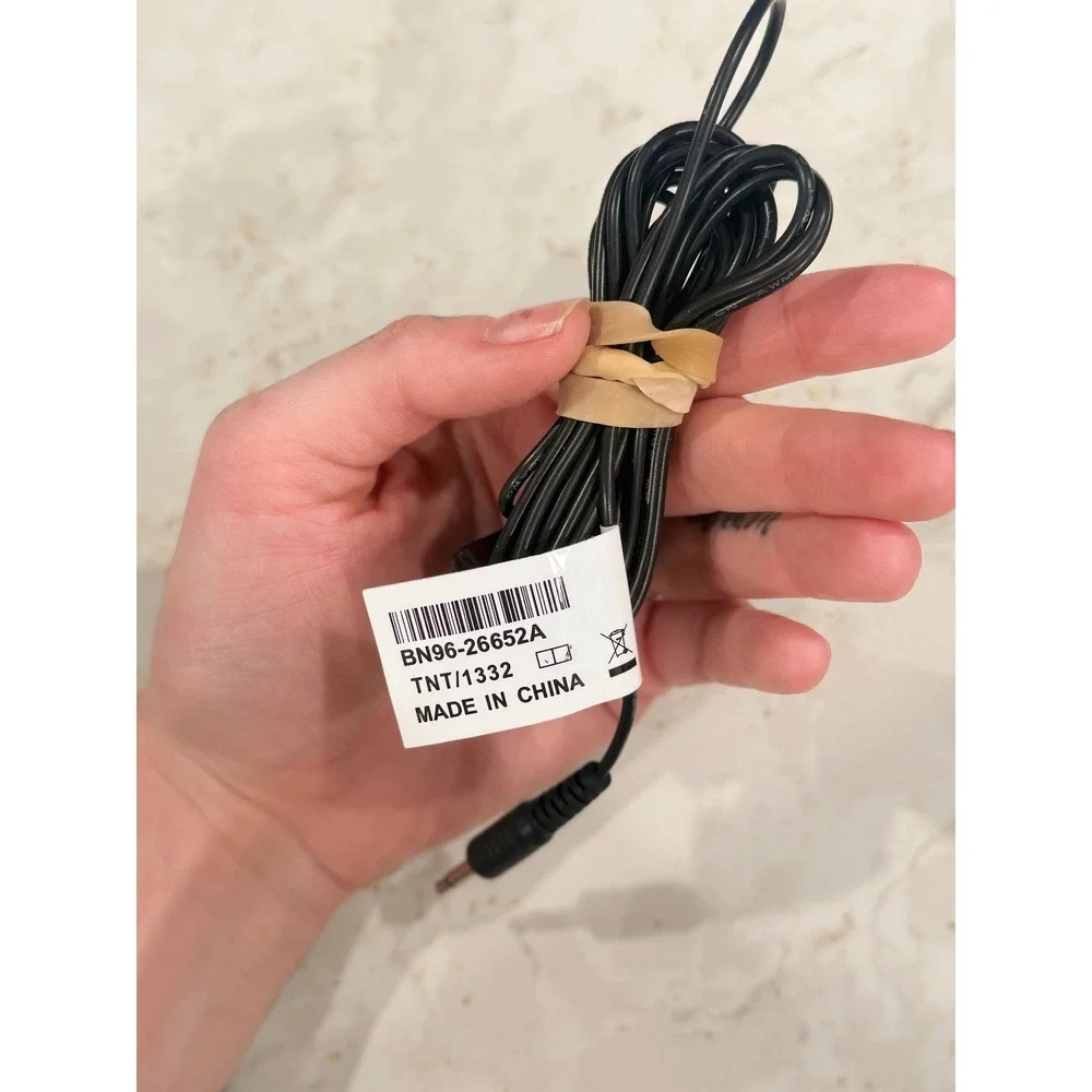 Samsung IR Extender Cable‎ BN96-26652A Infrared Blaster for Smart TV Black